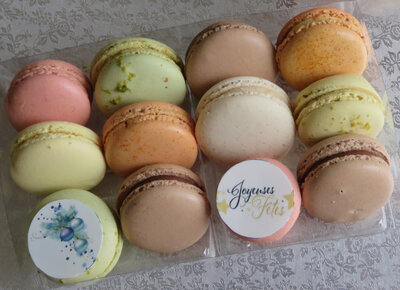 Coffret 12 macarons