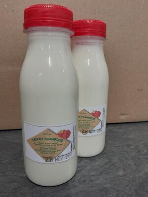 Yaourt à boire framboise