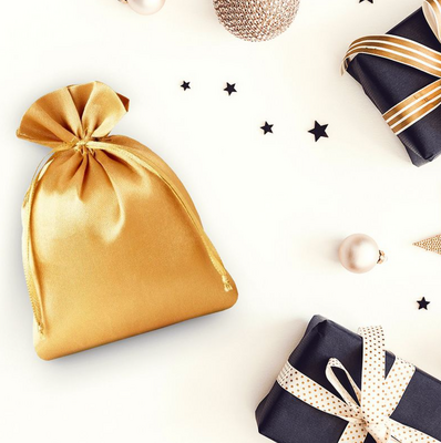 Pochette de fêtes: amour (or)
