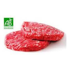 Steak haché surgelé bio