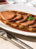 Langue de boeuf sauce madère