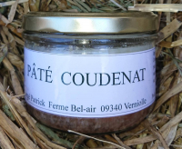 Conserve pâté de coudenat