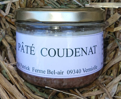 Conserve pâté de coudenat