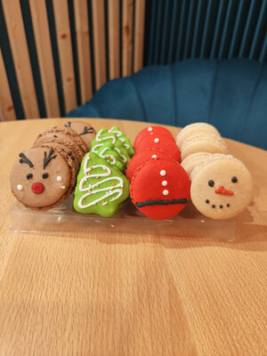 Macaron de noël