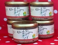 Rôtie de pigeons bocal