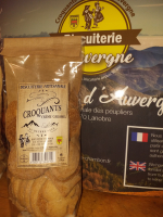 Croquants  au caramel beurre salé.
