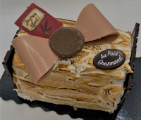 Bûche chocolat orange