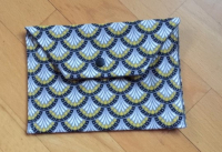 Pochette toilette japonisant