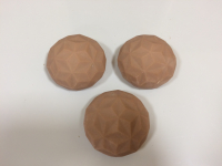 Calendula et argile rose - diamant