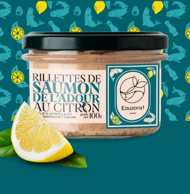 Rillettes saumons souche adour au citron