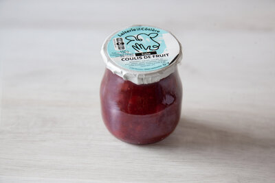 Coulis de fruits fraise 150g