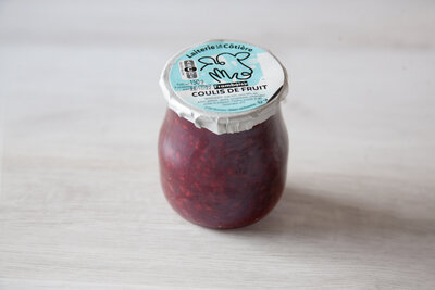 Coulis de fruits framboise 150g
