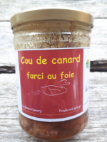 Cou farci au foie gras 500gr
