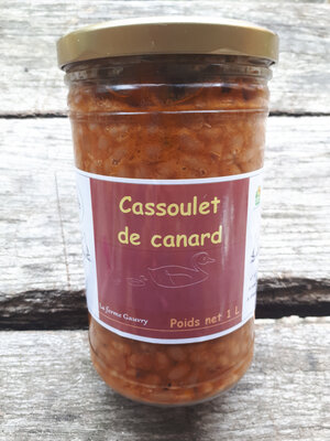 Cassoulet de canard 1l