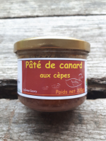 Pâté au cèpes et au foie 200gr