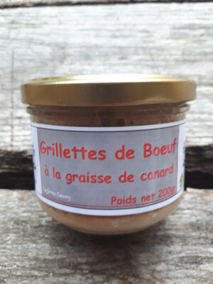 Grillettes de boeuf 200gr