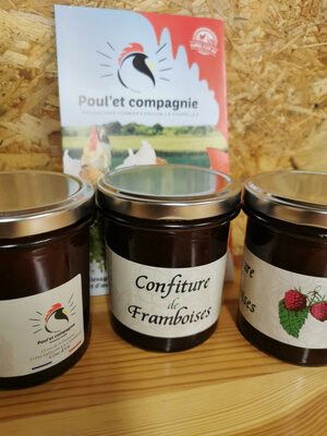 Confiture de framboises