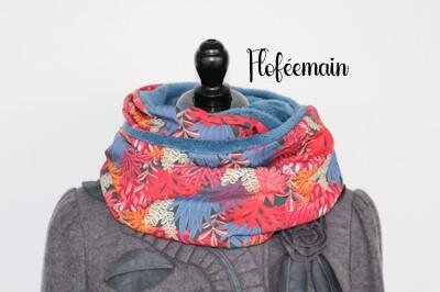 Double tour de cou adulte hiver
