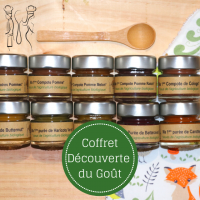 Coffret découverte du goût, 10 pots