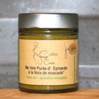 6mois, puree epinard noix de muscade