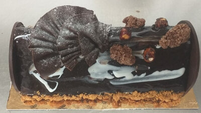 Bûche 3 chocolats 6 pers