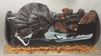 Bûche 3 chocolats 8 pers