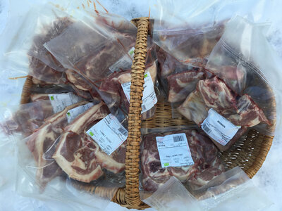 1/2 colis d'agneau gigot tranché