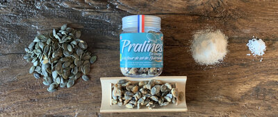 Pralines de courge fleur de sel