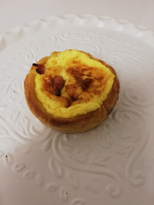 Quiche lorraine au safran