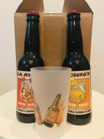 Carton de 12 bières 33cl la courg'in