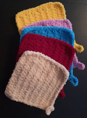 Lavettes au crochet