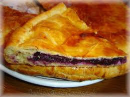 Galette frangipane myrtilles