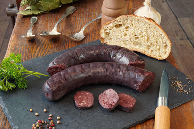Boudin noir bio - 400gr (2 parts)