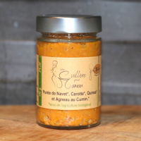 8 mois, navet, carotte, quinoa, agneau, cumin