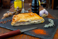 Feuilleté au jambon bio