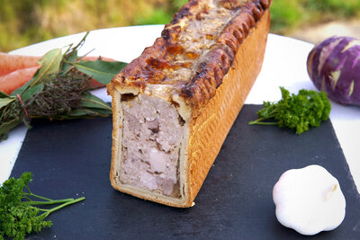 Pâté en croûte bio 180gr