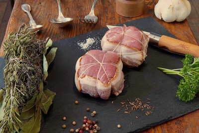 Paupiettes de porc bio nature (4 pièces)