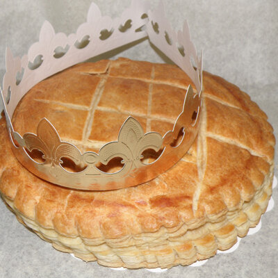 Galette des rois 20cm 4 parts