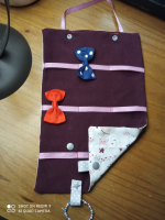Pochette a barrettes