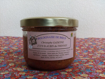 Bolognaise de boeuf
