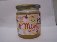 3 pots de miel de 260 gr