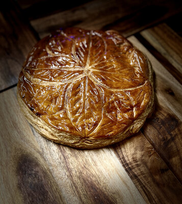 Galette des rois à la pomme - 18 cm