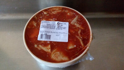 Tripes cuisinée à la tomate