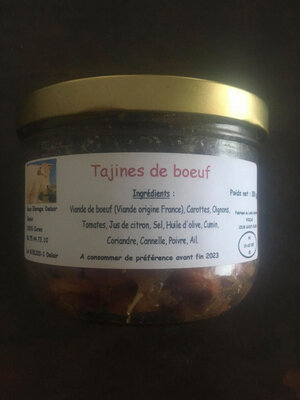 Tajine de boeuf