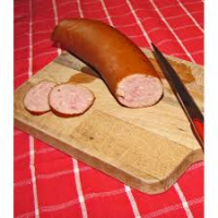 Saucisson à l'ail fumée
