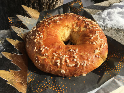 Couronne des rois briochée