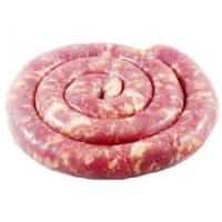 Saucisse fraîche de porc sans conser