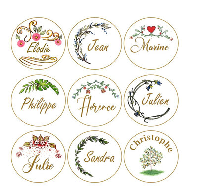 Pack prénoms x35