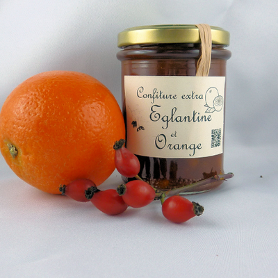 Confiture d'églantine à l'orange