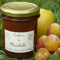 Mirabelle au citron et miel de tille